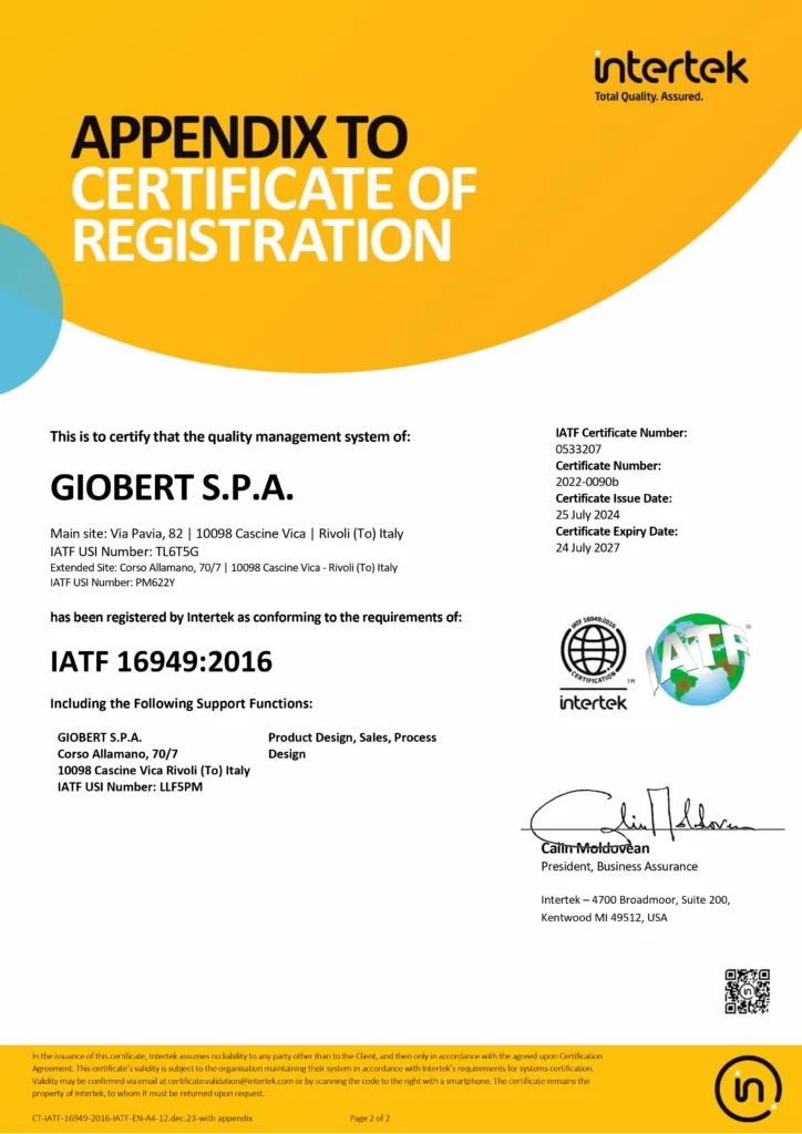 Giobert_ViaPavia_IATF16949:2016_Intertek_Page_1