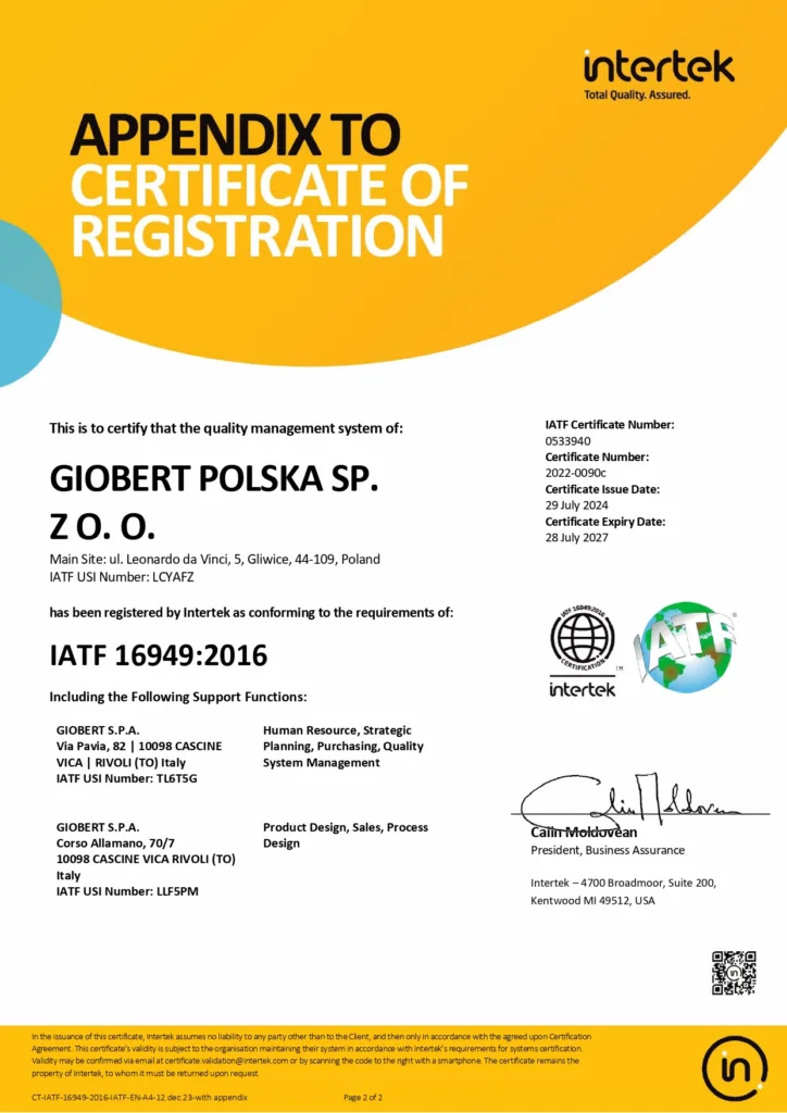 GiobertPolska_IATF16949:2016_Intertek_Page_2