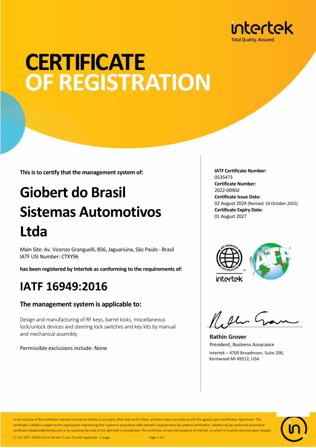 7_Giobert_IATF16949_brazil